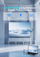 Wireless HDMI Transmitter/Receiver 1 to 2, 1080P 60Hz 400 m