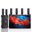 NÖRDIC Wireless Portable 7" Screen, Video Transmitter and Receiver, 2.4G/5.0G, 4k HDMI INPUT / 1080p OUTPUT, 400m