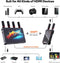NÖRDIC Wireless Portable 7" Screen, Video Transmitter and Receiver, 2.4G/5.0G, 4k HDMI INPUT / 1080p OUTPUT, 400m