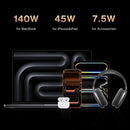 iVANKY 26-in-1 FusionDock Ultra Dual Thunderbolt 5 10GbE MacBook Docking Station 4x6K/Triple 8K M1-M5 Pro/Max 120Gbps 240W Incompatible with Windows