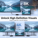 iVANKY Intel Certified Thunderbolt 4 Cable 1.5 m 240W Charging 40Gbps 8K Display USB-C to USB-C